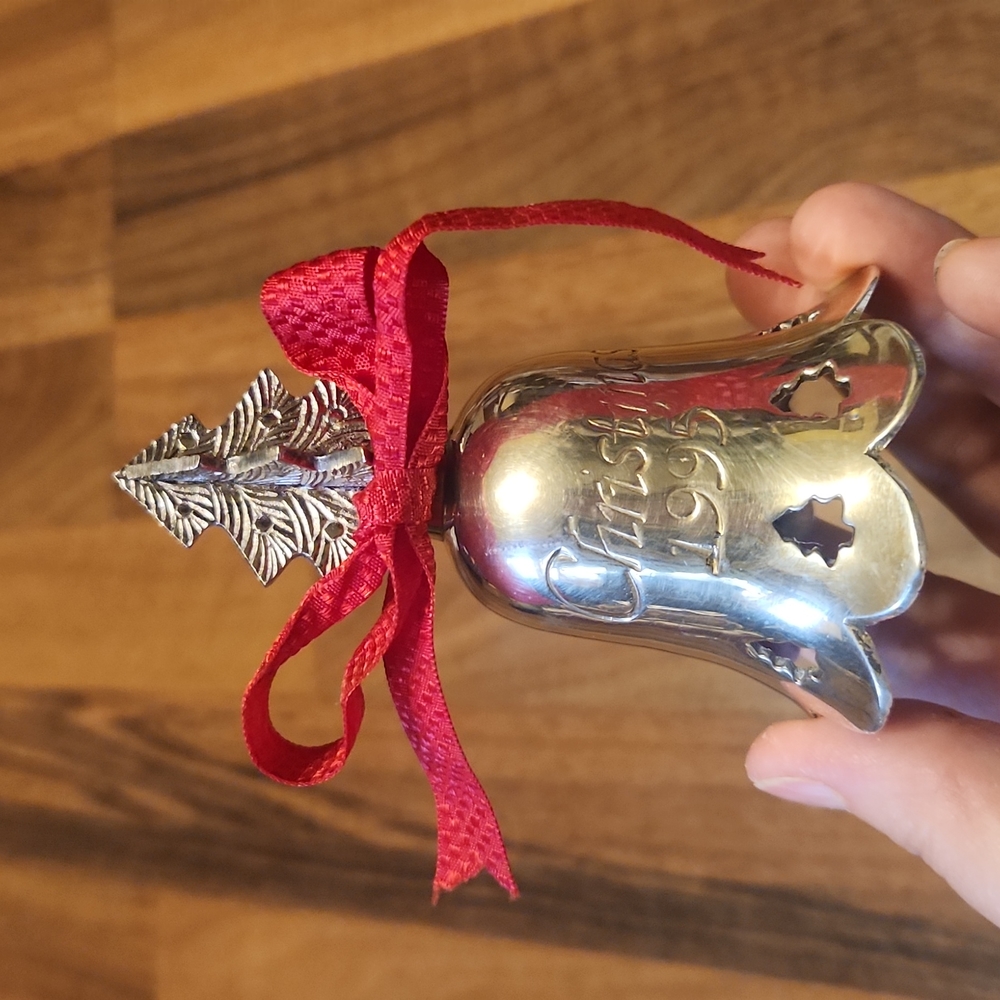 International Silver Company Christmas Holiday Tree Bell